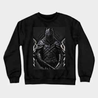 Smokey Knight - Dark Print Crewneck Sweatshirt